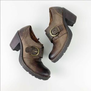 BOC Born Brown Block Bootie 6.5